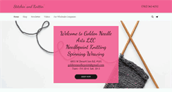 Desktop Screenshot of goldenneedlepoint.com