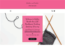 Tablet Screenshot of goldenneedlepoint.com